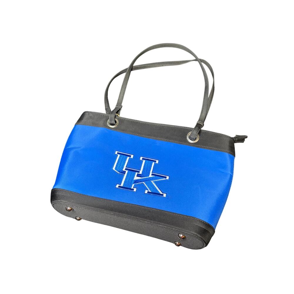 University of Kentucky Wildcats Shoulder Purse Handbag Blue Embroidered UK